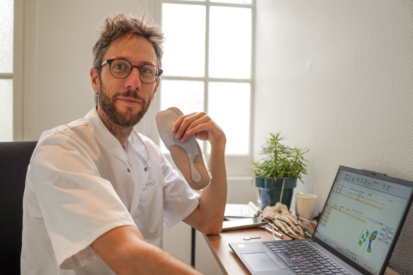 Quentin Paumier, podologue aux Carmes à Toulouse